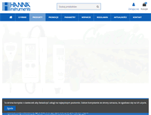 Tablet Screenshot of hanna-polska.com
